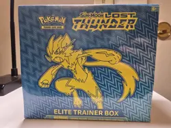 2018 POKEMON SUN & MOON LOST THUNDER ELITE TRAINER BOX ETB FACTORY SEALED - Image 1