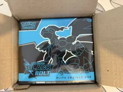 Pokemon Black Bolt Pokemon Center ETB Elite Trainer Box - Brand New & Sealed - Image 1