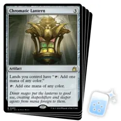 CHROMATIC LANTERN X4 Ravnica Remastered Magic MTG MINT CARD - Image 1