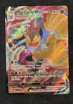 Pokemon TCG Machamp VMAX 073/189 Astral Radiance Full Art Ultra Rare Card - Image 1