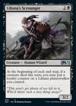 LP U - Liliana's Scrounger: Magic 2021 Core Set - Image 1