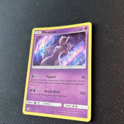 Mewtwo 12/18 Detective Pikachu Set Ultra Rare Holo Pokemon Card - Image 2