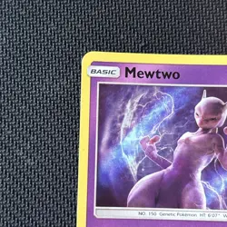 Mewtwo 12/18 Detective Pikachu Set Ultra Rare Holo Pokemon Card - Image 3