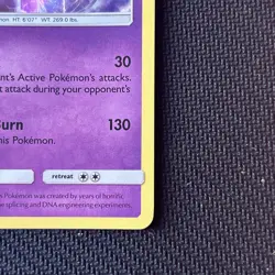 Mewtwo 12/18 Detective Pikachu Set Ultra Rare Holo Pokemon Card - Image 5