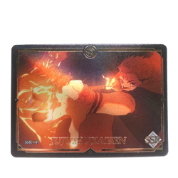 Jujutsu Kaisen SSR Ryomen Sukuna SSR Holo Foil Anime Collectible Trading Card - Image 1