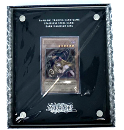Yu-Gi-Oh! Trading Card Game Stainless Steel Card: Dark Magician Girl - Image 1