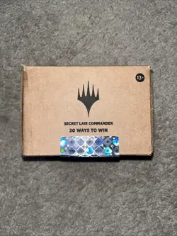 Secret Lair Commander Deck: 20 Ways to Win - Magic the Gathering - NEW SEALED - Image 1