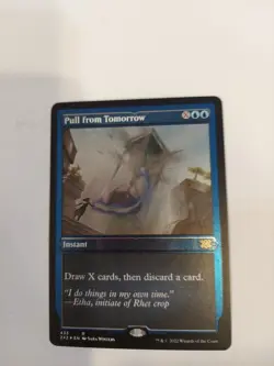 Pull from Tomorrow (Foil Etched) Double Masters 2022 Foil - Image 1
