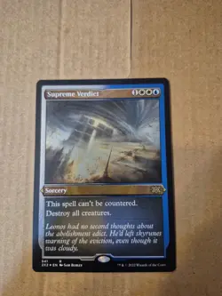 Supreme Verdict (Foil Etched) Double Masters 2022 Foil - Image 1