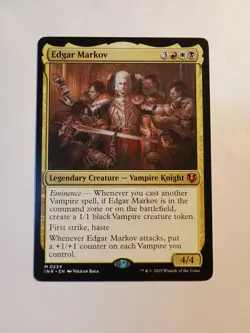 Edgar Markov 0234 Mtg Magic The Gathering Regular Mythic INR NM - Image 1