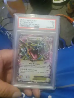 Pokemon Shiny Rayquaza XY69 XY Black Star Promo NM-MT PSA 5 - Image 4