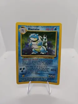 Pokemon 1999 Base Set Blastoise Holo Rare 2/102 LP - Image 1