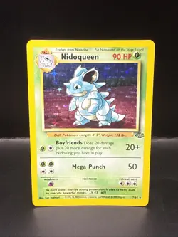 Pokemon Nidoqueen 7/64 Holo - Pokemon TCG Jungle Rare No Symbol - Image 1