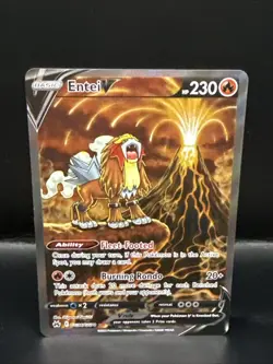 Pokemon TCG Entei V Crown Zenith: Galarian Gallery GG36/GG70 Holo Ultra Rare - Image 2