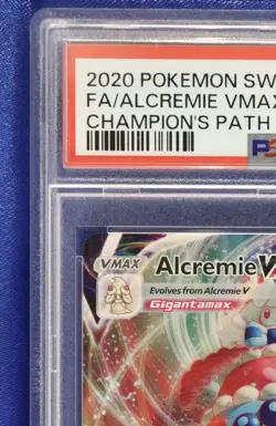 Alcremie VMAX 023 PSA 10 Full Art Champion's Path Pokemon 2020 - Image 5