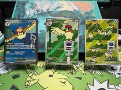 Pokemon TCG Lot of 3 - Obsidian Flames - Pidgey, Pidgeotto, & Pidgeot - Image 2