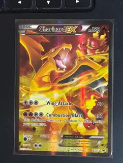 Charizard EX XY121 Black Star Promo Full Art Holo Pokemon Card NM LP+ - Image 1
