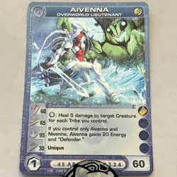 Chaotic Card Aivenna Overworld Lieutenant Rare Creature - Mid Energy - Image 1