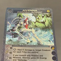 Chaotic Card Aivenna Overworld Lieutenant Rare Creature - Mid Energy - Image 3