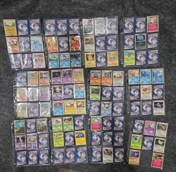 Huge Collection Bulk Lot of 400+ Pokemon Cards Binder Included - Image 1