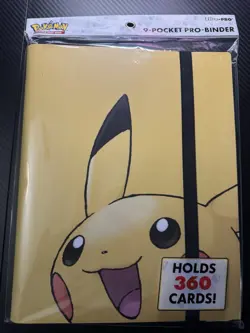 Ultra Pro Pokemon - Pikachu - 9 Pocket Pro Binder - Holds up to 360 cards - Image 1
