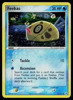 Pokemon Card - Feebas Hidden Legends 61/101 Reverse Holo - Image 1
