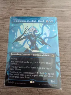 Mm'menon, the Right Hand (Borderless) Edge of Eternities Foil - Image 1