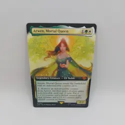 MTG ~ Arwen, Mortal Queen (Extended Art) ~ Tales Of Middle Earth ~ NM ~ Mythic - Image 1