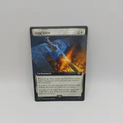MTG - LORD OF THE RINGS - FORGE ANEW #349 - RARE EXTENDED ART - Image 1