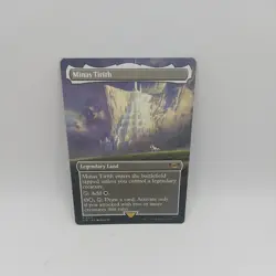 MTG Minas Tirith The Lord of the Rings: Tales of Middle-earth 0341 Borderless - Image 1