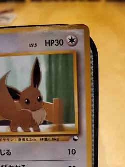 Pokemon TCG Japanese File Card Eevee #133 Vending Series Glossy Promo HP - Image 4