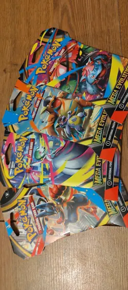 Pokemon TCG Mega Evolutions Booster Sleeves Pack X 4 - Full Art Set - Image 3
