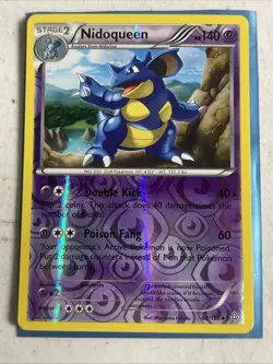 922012 - 2015 Pokemon XY Primal Clash Nidoqueen Reverse Holo #68/160 - Image 1