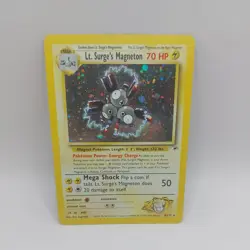 Lt. Surge's Magneton - Gym Heroes 8/132 Holo Unlimited Holo Rare - Pokemon TCG - Image 1