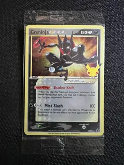 Pokemon Celebrations Greninja Gold Star SWSH144 Sealed SWIRL! 🍭 - Image 2