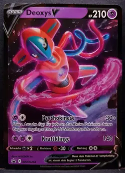 Deoxys V SWSH266 Verlorener Ursprung Promo Pokemon Pokemon Karte Deutsch NM - Image 1
