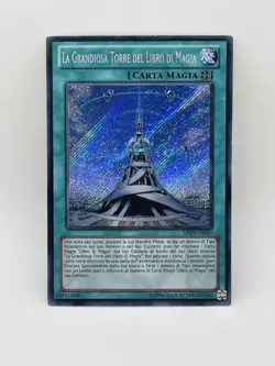 The Grand Spellbook Tower ITALIAN ABYR-EN060 ABYR-IT060 Secret Rare Yugioh - Image 2
