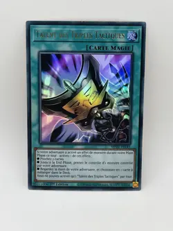 Triple Tactics Talent Ultra Rare FRENCH 1st Ed MP21-EN143 MP21-FR143 Yugioh X1 - Image 3