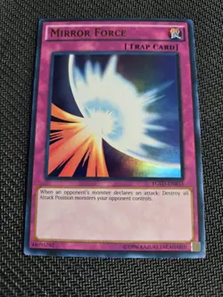 Mirror Force YGLD-ENB33 Ultra Rare Unlimited Edition NM Yugioh - Image 1