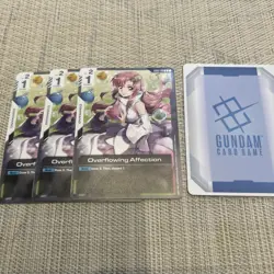 Overflowing Affection - GD01-118 NM - Gundam TCG - 4 card Playset - Image 2