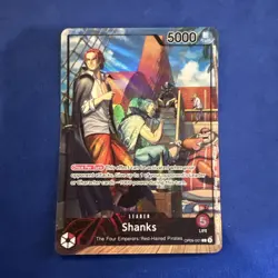 Shanks OP09-001 (2025 PSA Magazine Promo) - One Piece Promotion Cards - Dmg - Image 1