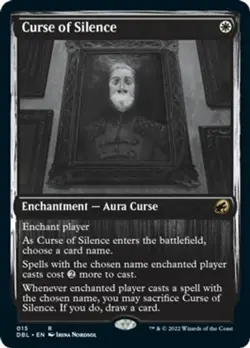 1 x Curse of Silence - Innistrad: Double Feature - NM-Mint - MTG - Image 1