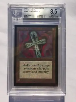 BGS 8 | Ankh of Mishra | MtG Collectors International Ed | [8.5, 9.5, 9.5, 8] - Image 1