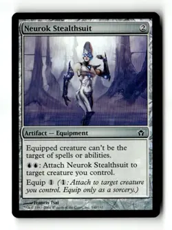 MTG | Neurok Stealthsuit | Fifth Dawn | Foil | Moderately Played | English - Image 1