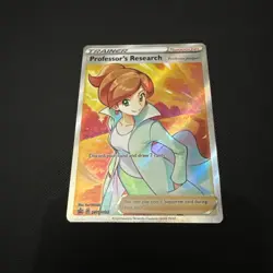 Professor's Research SWSH152 Pokemon TCG Black Star Promo NM- Mint Holo Full Art - Image 1