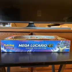 Pokemon TCG Mega Lucario ex Premium Figure Collection Box Factory Sealed - Image 4