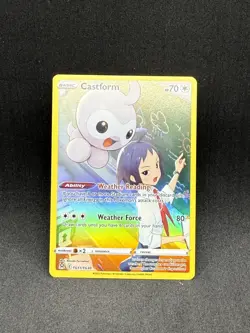 Pokemon TCG Castform Lost Origin Trainer Gallery TG11/TG30 Holo Ultra Rare NM - Image 1