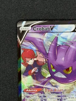 Pokemon TCG NM Crobat V Lost Origin Trainer Gallery TG20/TG30 Holo Ultra Rare NM - Image 4