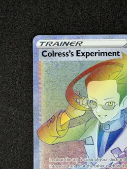 Pokemon TCG - Colress's Experiment 205/196 - Full Art - Lost Origin - NM - Image 4