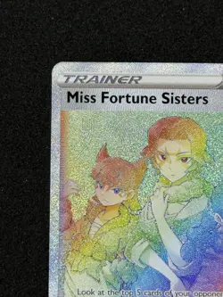 Pokemon TCG - Miss Fortune Sisters 209/196 - Full Art - Lost Origin - NM - Image 4